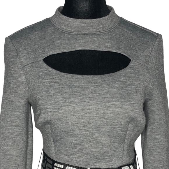 Guess Heather Gray Charlize Dress - Size Small - Picture 3 of 14